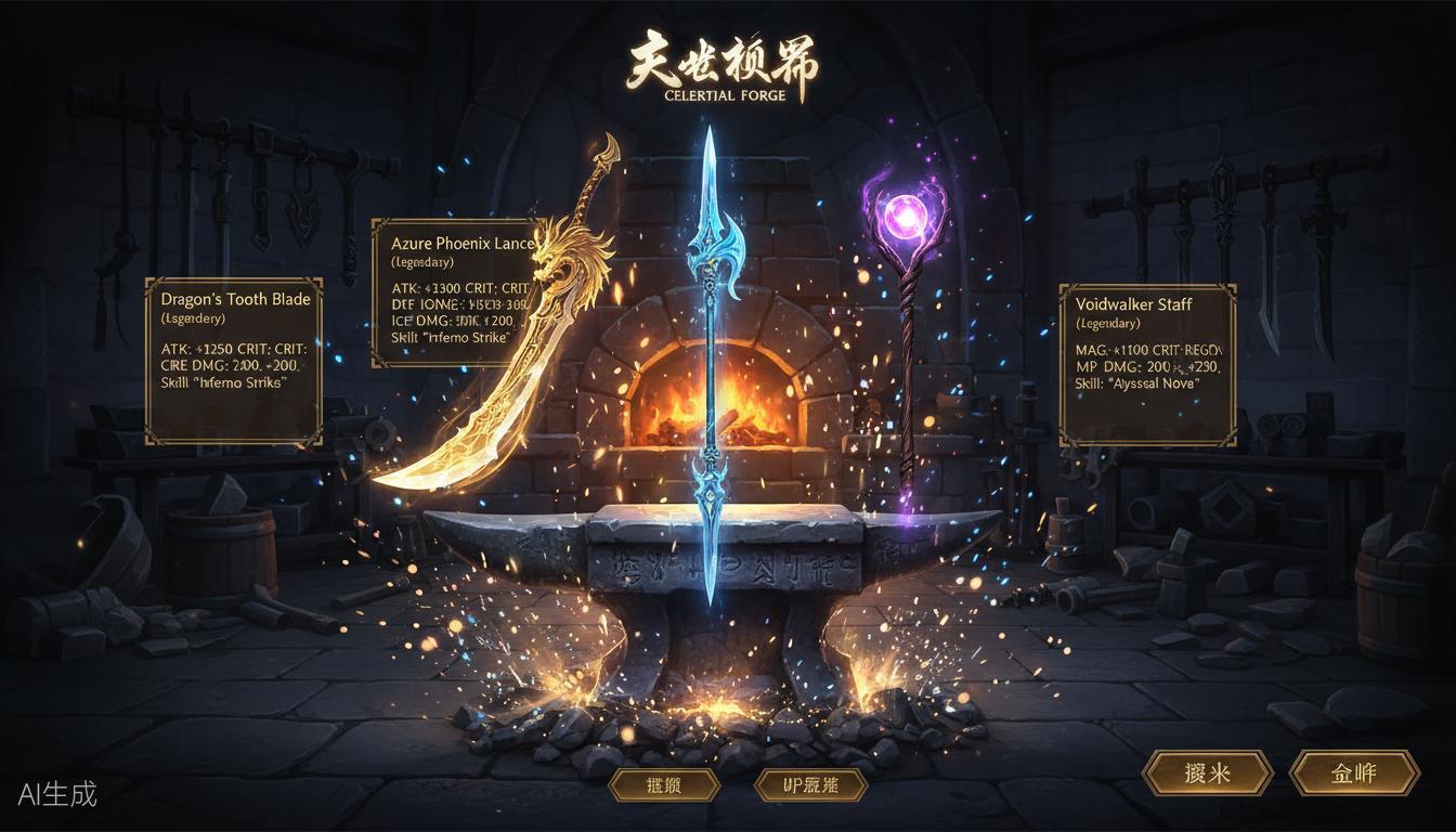 梦幻西游私服武器展示
